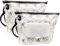 ULVBABI Small Size Portable Wet Wipe Pouch Container (7’’ x 5.4’’), Reusable & Refillable Baby Wipes Dispenser, Eco Friendly Handy Travel Diaper Wipes Carrying Case Holder (Moon Girl)