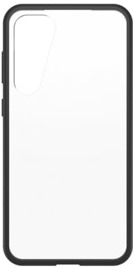 OtterBox React Hülle für Samsung Galaxy S23+, Transparent/Schwarz | Stoßfest, sturzsicher, ultraschlank, Schützende Hülle, Getestet nach Militärstandard