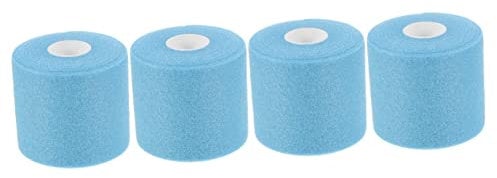 DOITOOL Ankle Tape Wraps Sports Tapes Sports Tape Purple Pre 4 Rolls Skin Membrane Adhesive Tape Sky-Blue Sponge Elastic Athletic Tape Athletic Tape Prewrap Swimming Tape