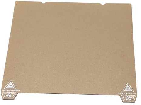 Fockety 3D Druck PEI Platte, 235 X 235 Mm, 3D Druck Magnetplatte für K1, für Ender 5 S1, Magnetische Flexible Heizbett Federstahlblechplatte, Doppelseitige Magnetische Bauplatte