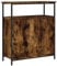 vidaXL Sideboard, Kommode mit viel Stauraum, Highboard Wohnzimmerschrank mit verstellbaren Beinen, Schrank Anrichte Beistellschrank, Räuchereiche Holzwerkstoff