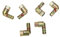 COLLBATH 6pcs Heavy Duty Copper Connector Stove Joint Stove Connector for Cooker Socket Kitchen Appliances