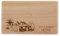 Personalisiertes Frühstücksbrettchen Wohnmobil aus nachhaltigem Ahornholz – Schneidebrettchen 26x15x1,5 cm - Camping Zubehör und Geschenkidee für Camper!