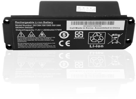 GDDGFVKV 7.4V 17Wh 061384 061385 061386 063404 063287 Bluetooth Speaker Akku kompatibel mit Soundlink Mini One/Mini 1 Bluetooth Wireless kabelloser Lautsprecher Akku