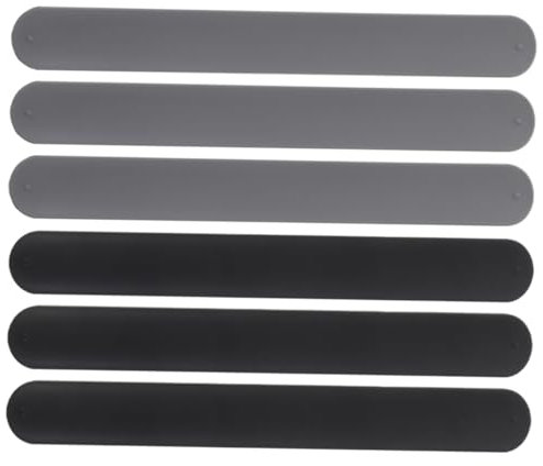 Zerodeko Silikon-wrap- Slap Bands 6 Stück Geschenkpapierhalter Zur Aufbewahrung Unverzichtbar Für Urlaubs-gadgets