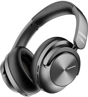 Noise Master Buds Max - Cuffie over-ear wireless con Sound by Bose, ANC adattivo, Dynamic EQ, LHDC 5.0, audio spaziale immersivo, fino a 60 ore di riproduzione, supporto app (onice)