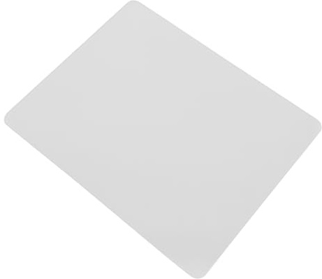 Lurrose Tapis de Souris Gaming en Verre 300 X 360 MM Surface Lisse à Faible Friction Transparente Résistante aux Rayures pour Bureau Professionnel et Accessoires de Jeu