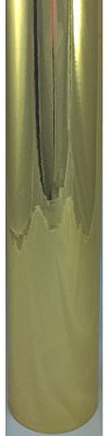 Premium Möbelfolie und Bastelfolie - Hochglanz Gold - 0.5 x 0.63 Meter - Küchenfolie - Klebefolie zum Basteln, Modellbau, für Möbel, Türen selbstklebende Folie Küche, Metallfolie