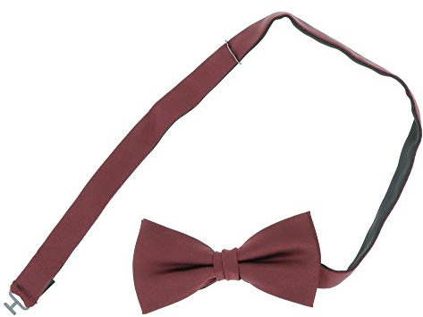OLYMP Herren Fliege Fliege,Einfarbig,FliegRe,dunkelrot 39