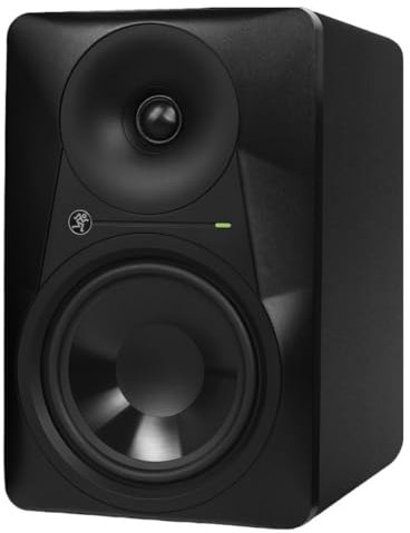 MACKIE MR Series, monitor da studio da 6,5 pollici di livello professionale con dispersione ultra ampia, alimentato (MR624)