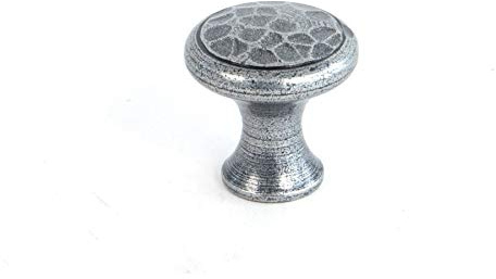 From The Anvil Pewter Beaten Cupboard Knob - Small 33705