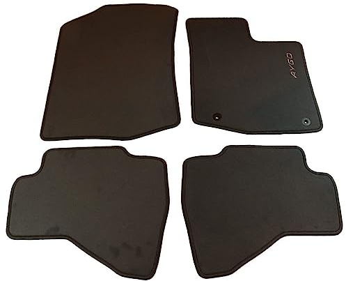 Toyota Aygo Fußmatten Komplettset Anthrazit Standard 2008-2014