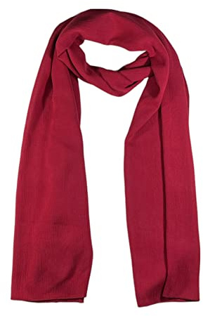 WESTEND CHOICE Crepe Rayon Scarf for Women Large Soft Crinkle Scarves | 180 x 65 cm, ladies scarves, headscarf, evening shawl, stole, long neck wrap, soft and lightweight, women's scarves and wraps