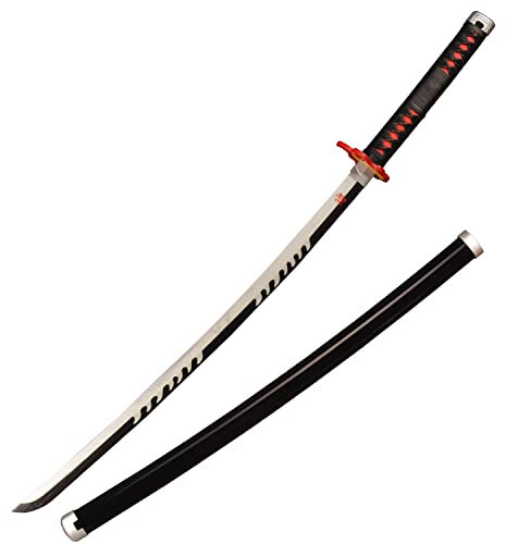 Sword Valley Holz Blade Anime Samurai Schwert, Demon Schwert 104 cm-Kamado Tanjirou2
