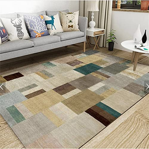 Teppich Mädchen Jugendzimmer Auto Teppiche Moderner Grauer Rechteckiger Teppich Weicher Teppich Moderne Schlafzimmeraccessoires rutschfest 100X200CM Teppich Auslegware