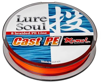 ZECK Momoi Lure Soul PE #2 |15.9kg |150m |Orange