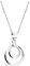 Sofia Milani - Damen Halskette 925 Silber - mit Zirkonia Steinen - Kreise Anhänger - N0660