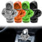 Uirheurd 4Pcs Schaltknauf Abdeckung Schalthebel Hoodie kreativer Hoodie Auto Schaltknauf Hoodie staubdichter Schutz Sweatshirt Schaltknauf Hoodie für Universal Gear Shifter（Schwarz Grau Gelb Orange）