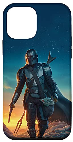 iPhone 12 mini Star Wars The Mandalorian and Grogu Sunset Poster Case