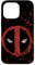 iPhone 14 Pro Max Marvel Deadpool Wade Wilson Icon Paint Splatter Case