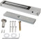 Kensbro Elektrisches Magnetschloss 280kg, DC12V Elektrisches Magnetschloss Aufputz, Elektromagnetische Gurtsignal-Rückmeldungsfunktion für Home Security System, Geeignet für Holz/Metall/Glastür