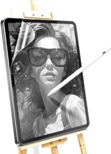 [2 Unités] Paper-Feel Protection Écran pour iPad Air 11 Pouces 2024 (iPad Air 6 /6th generation) M2, Paperlike Protection PET d’écran Mate Pour Dessiner Écrire, [Anti-Reflet]