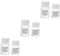 SOLUSTRE 6 Sets Diy Jewelry Making Kit 2 Part Epoxy Resin Strong Glue for Crafts Clear Epoxy for Casting