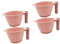 MERRYHAPY 4piezas Tazón De Mezcla Para Tinte De Cabello De Cuencos Portátiles Para Salón Bowls De Duraderos Asa Para Aplicación y Mezcla De Color Casa