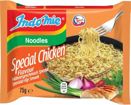 INDOMIE - Instant Nudeln Hühner Spezial - (1 X 75 GR) (Packung mit 6)
