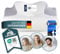Nachtengel Orthopädisches Kissen – Ergonomisches Kopfkissen Nackenschmerzen aus Memory Foam, Anti-Schnarch-Kissen, Nackenstützkissen für alle Schlaftypen (Rücken-, Bauch- & Seitenschläferkissen)