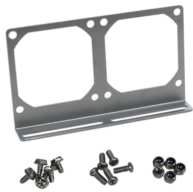 YHAILI PC Memory Cooling Fan Rack Bridge Bracket Bracket PC Case Fan Holder For Computer Mainboard CPU Cooling Rack