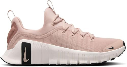 Nike Free Metcon 6 Premium Women's Workout Shoes (HF1208-600, Pink Oxford/Light Soft Pink/Black) Size 6.5