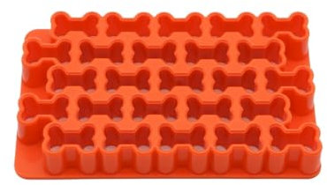 Juego de 25 cortadores de galletas para perros en forma de hueso, moldes de plástico reutilizables para hornear golosinas para perros