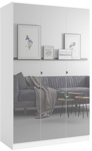 Spiegelschrank Monza 3D 120 Weiß
