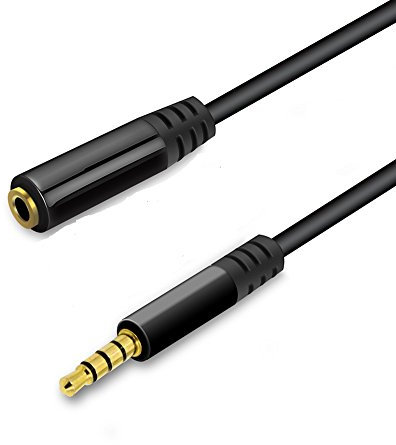 Kuyia 2 m/2 m AUX 3.5 mm maschio a femmina placcato oro design auto ausiliario cavo audio cuffie con cassa in metallo connettore cavo di prolunga