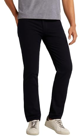 bugatti Herren Hose Regular Fit Schwarz oder Blau Langanhaltende Farbechtheit Five-Pocket Baumwoll Stretch