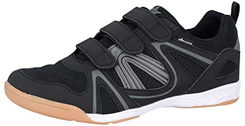 Lico Unisex Fit Indoor V Hallenturnschuh, schwarz grau, 40 EU