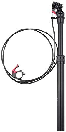 Fahrradsitzpfosten, Aluminium100mm Fahrradsitzpfosten, höhenverstellbare Sattelstütze Dropper Post Bike MTB Handbedienung Sattelstütze für 27.2 31.6 Bike ( Color : 27.2mm )