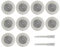 Diamant-Sägeblatt 35mm mit 3mm Dorn für -Rotationswerkzeug-Zubehörschneidklingen