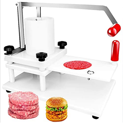 Pressa Per Hamburger Commerciale Pressa Per Hamburger Professionale in Acciaio Inossidabile Uso Alimentare Patty Maker Casa Macchina La Formatura Di Hamburger Manuale Di Grandi Dimensioni Strumento