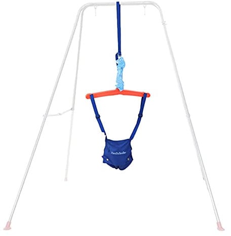 Türhopser, Verstellbarer Kinderhängematten-Schaukeltrainer Mit Sattelsitz, Baby Stehende Tür Jumper Outdoor Babyschaukel Ab 6 Monate