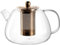 LEONARDO Tè per Te 077384 - Tetera con colador extraíble - Tetera de cristal con tapa y asa - Fabricada a mano - Capacidad 1,5 l - Apta para lavavajillas - 1 jarra de té transparente
