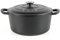 Lätt Home Cocotte Hierro Fundido Esmaltado Negra. Cocotte Redonda 26x12 CM - 4,8 L. Olla Elegante, Resistente, Especial para Inducción y Apta para todos tipo de Cocina