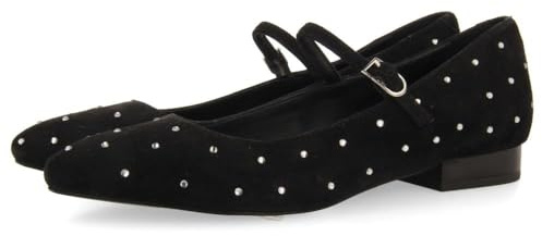 GIOSEPPO Bailarinas Merceditas Piel con Strass Manheim