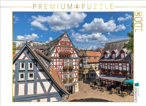 CALVENDO Puzzle EIN Motiv aus dem Kalender Idstein im Taunus - Ehemalige Residenzstadt der Fürsten von Nassau. | 1000 Teile Lege-Größe 64 x 48 cm Foto-Puzzle für glückliche Stunden