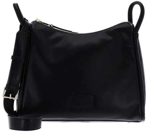 Seidenfelt Kaavi - Umhängetasche 30 cm black/gold