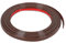 Bande de calfeutrage autocollante en PVC en forme de U, plinthe, bande d'étanchéité pour plan de travail, meubles, mur, plafond, décoration d'angle (bambou de 18 mm)