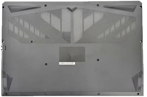 Coque inférieure d'ordinateur Portable d'occasion pour CLEVO NP50 Noire 90% Neuve