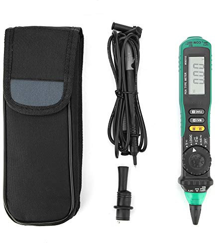 MS8211D Multimetro Multifunzione a Penna con Range Automatico, Misuratore di Tensione NCV, Amperaggio, Strumento di Misurazione Ohm - per Progetti Domestici e Fai-da-te