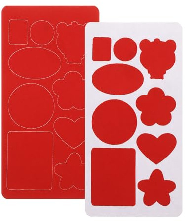 QUARKZMAN 2 Stück Reparaturflicken 10 x 20cm Reparatur Patches Flicken Selbstklebend Stoff, Wasserfester Reparatur für Daunenjacke, Zelt, Schlafsack, Autositz (Rot)